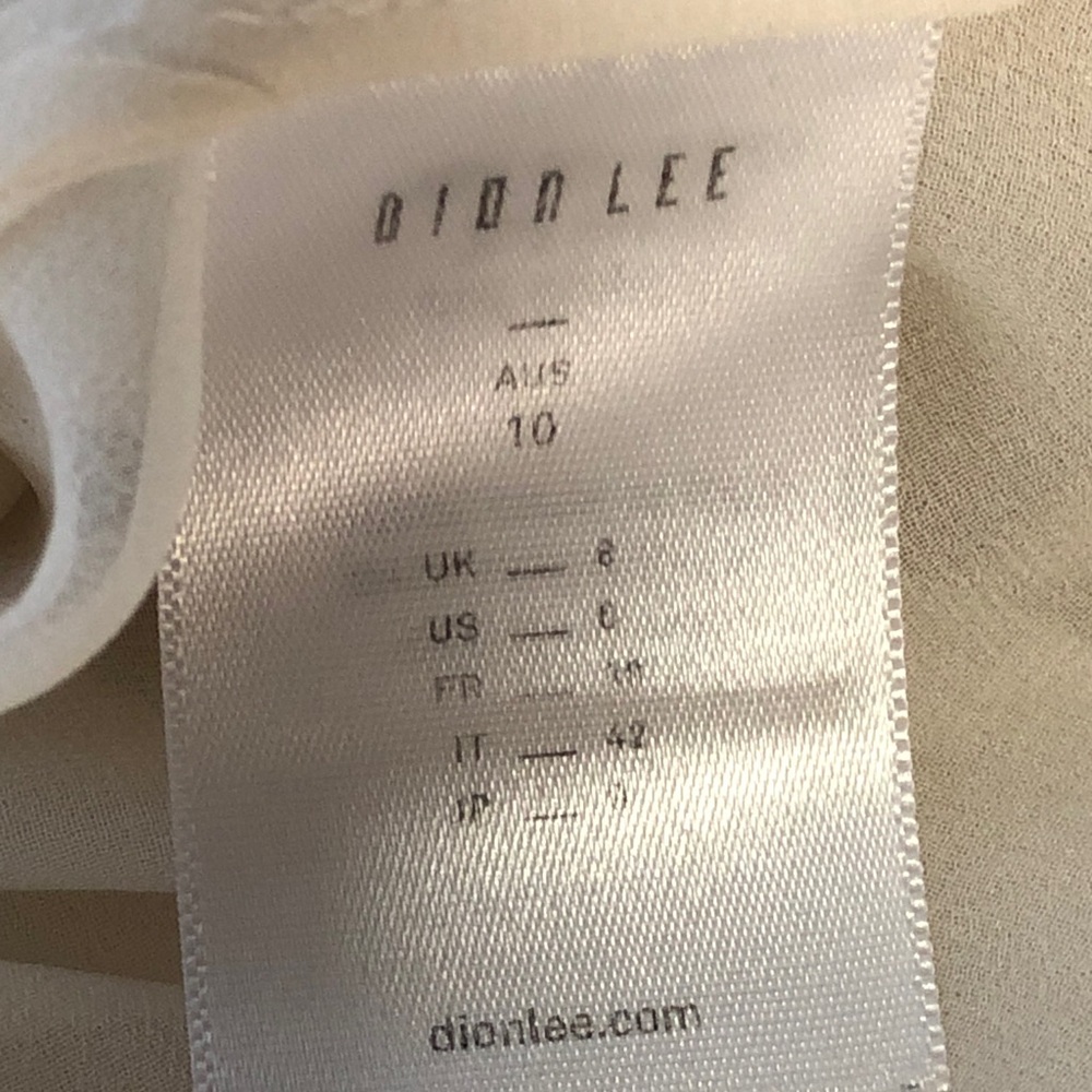 Vintage Dion Lee 3D Neo Tank- Cream, Size 6 (US) - Picture 10 of 11